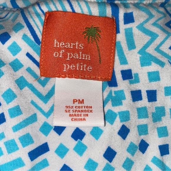 hearts of palm PETITE Surplice Short Sleeve Top - Picture 3 of 4